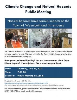 Town of Weymouth Public Meeting
